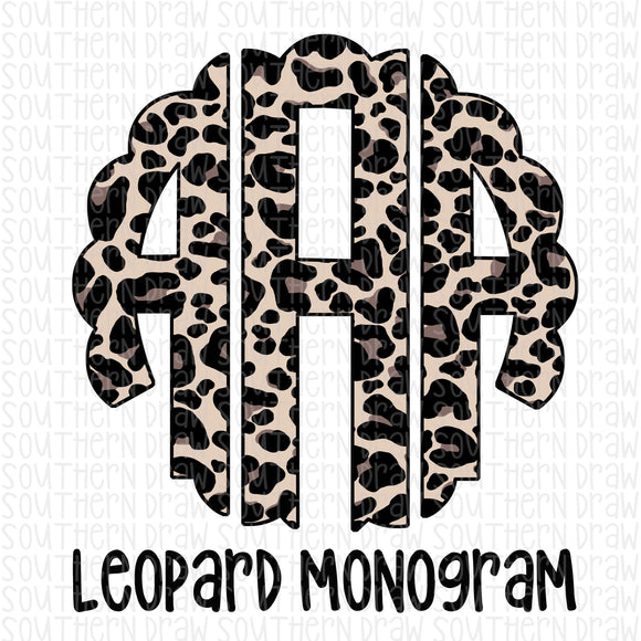 Leopard Monogram