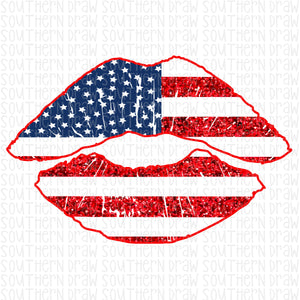 Patriotic Lips