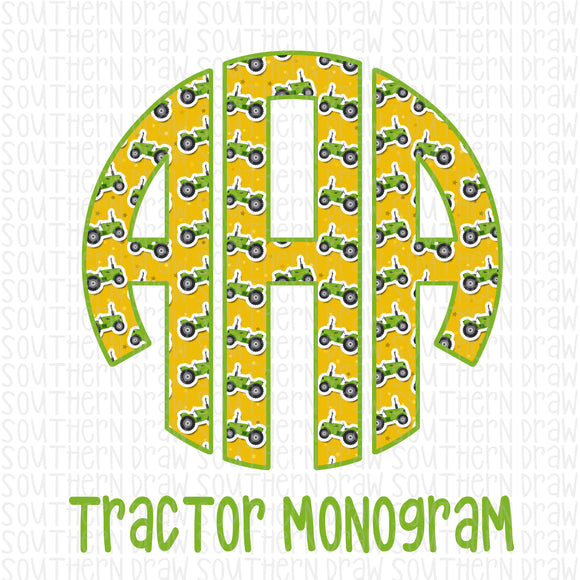Tractor Monogram